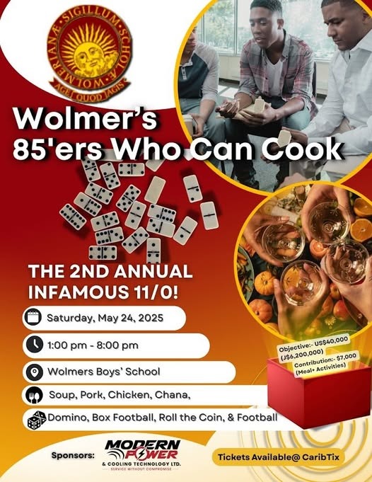 Wolmer's 85ers Who Can Cook